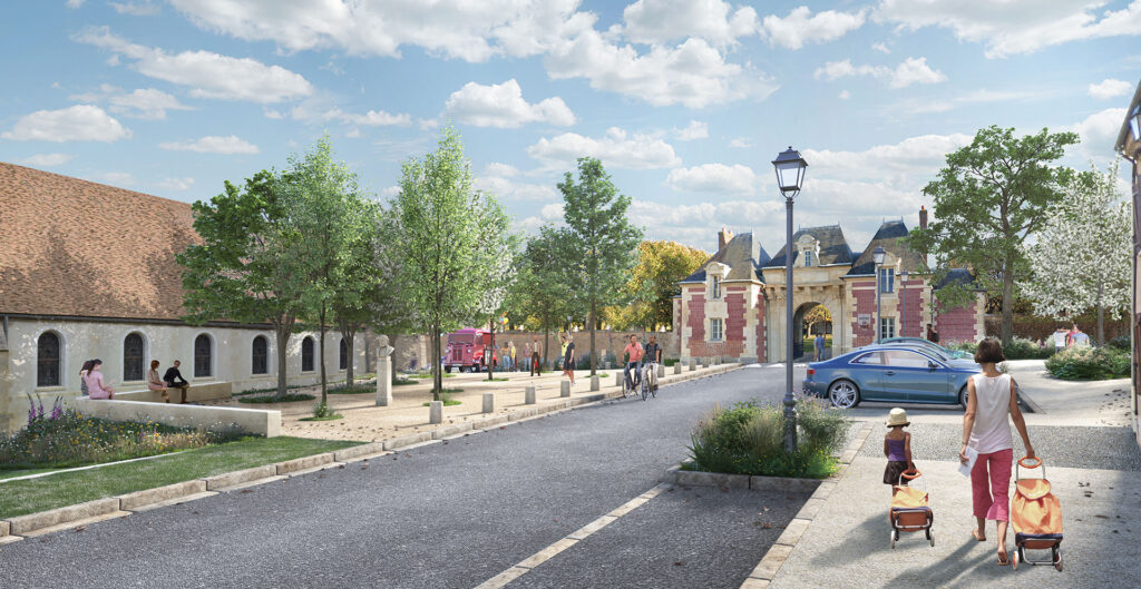 Illustration projet place Henry Deutsch - Vé Paysages