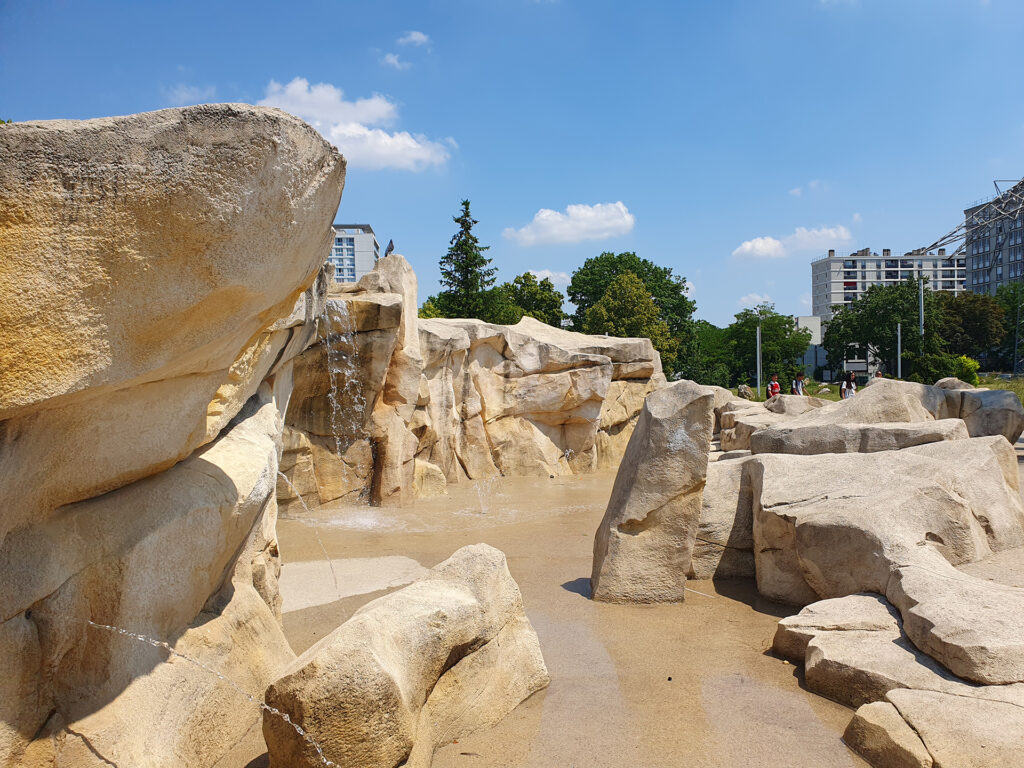 Vé Paysages - Fontaine canyon au parc de l'Oiseau à Orly