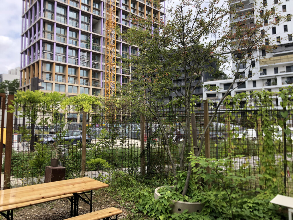 Vue du restaurant la Bretelle - Vé Paysages