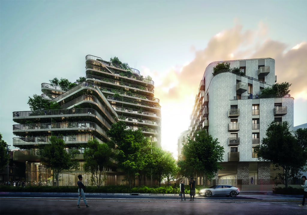 Docks de Saint-Ouen éco quartiers par Vé Paysages